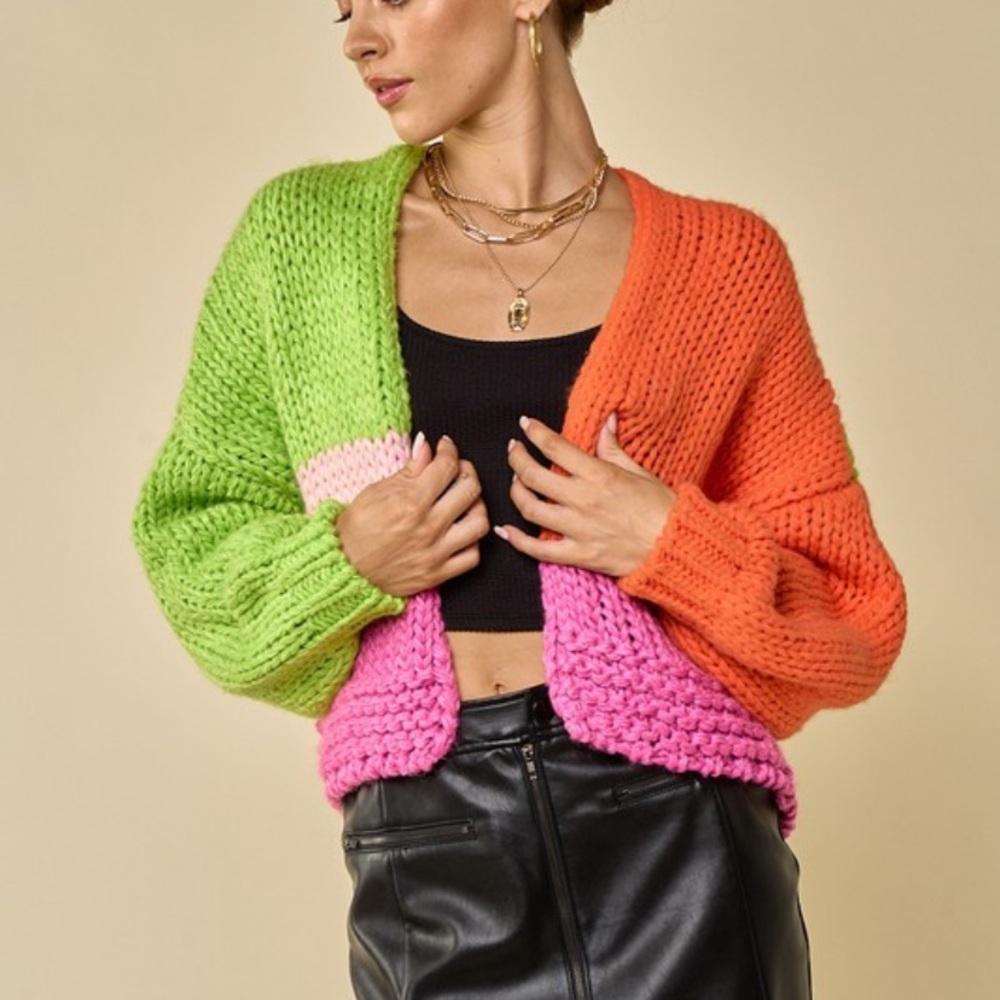 Blue blush cardigan - Picture 1 of 8
